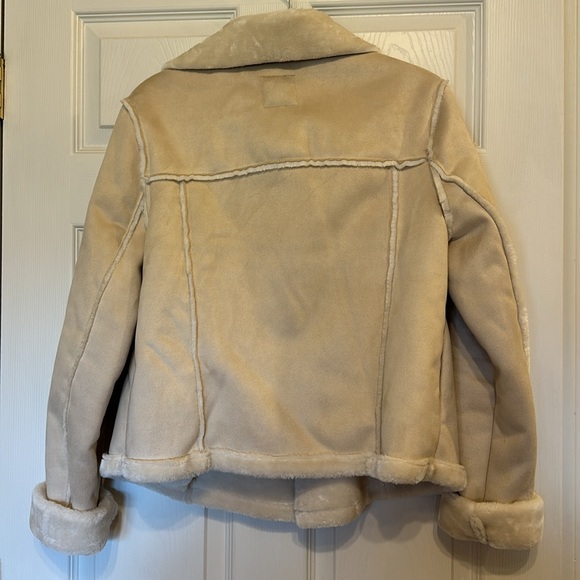 Forever 21 faux suede faux fur jacket - Picture 2 of 4